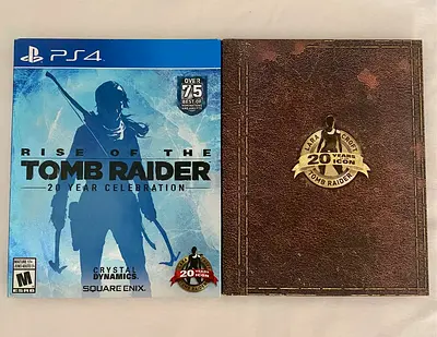 Rise of the Tomb Raider 20 Year Celebration Edition w/ Art Book PS 4