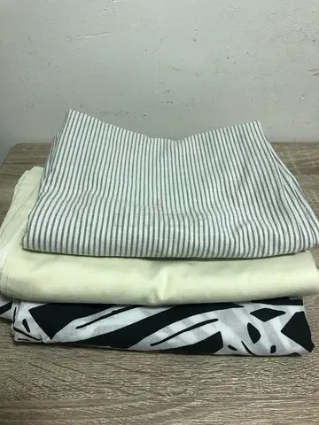 3 PCS PILLOW CASES (Size 70x45 cms)