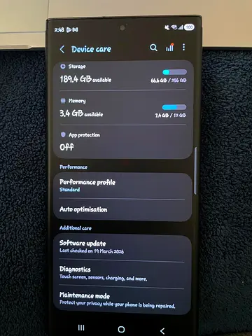 Samsung S23 Ultra with 256GB Storage and 12 GB Ram