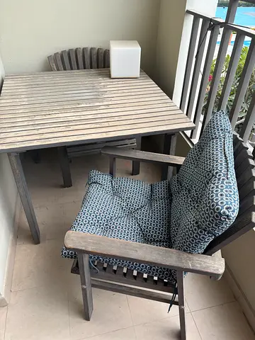 Stylish Outdoor Table and Chair Set