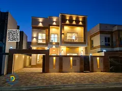 For sale: Modern 5BR villa with AC super deluxe finishing, in Al Yasmeen , Ajman. Freehold . Bank fi