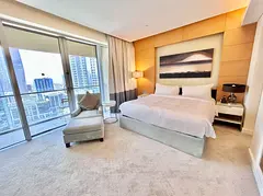 Dubai Mall Studio with Balcony l All Bills Inc l Free Wifi - Parking - Cleaning l No Commission