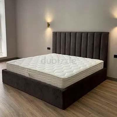 Brand New Stylish Bed with Comfortable Mattress