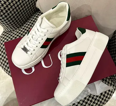 Gucci Ace Web Women Trainers - Size 37