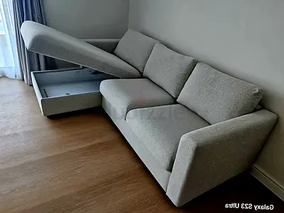 IKEA vimle L shape sofa under storage