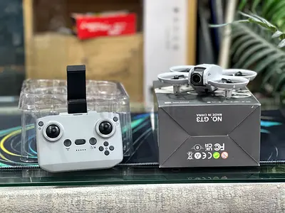 Compact Drone with Controller and Box