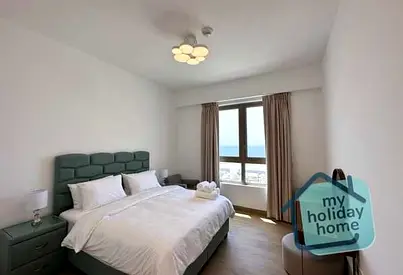 Serene 1BR | Direct Beach Access | Sea View