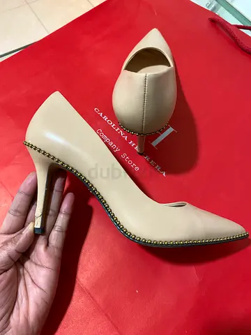 Original Coach brand Beige Pointed Toe Heels