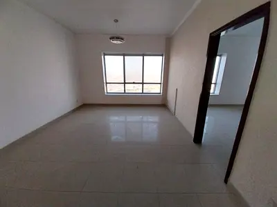 Newest and most affordable 1BR in Al Majaz 2, central AC, prime location near all services, directly on Dubai exit.