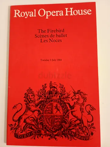 Royal Opera House Programme