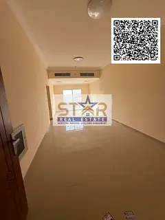 Two rooms and a living room in Al Jurf 3, first occupant, annual rent in Ajman, with storage and wal
