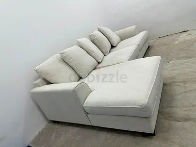 Looks like new condition the one brand Kingston lshape sofa