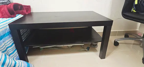 Black Wooden Coffee Table