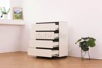 Modern 4-Drawer Storage Cabinet