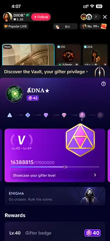 Tiktok 42 Level Account Gifter Level 42 Tiktok Account