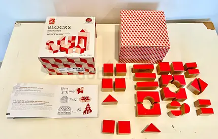 Hape Limited Edition Wooden Blocks