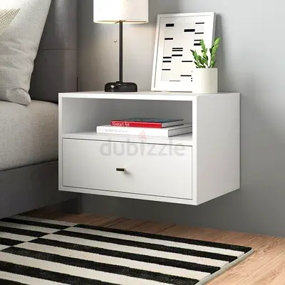 Minimalist Floating Nightstand with Drawer