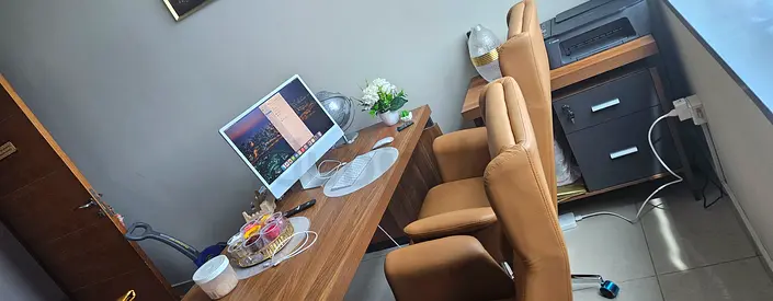 Stylish Office Desk and Ergonomic Chairs Collection