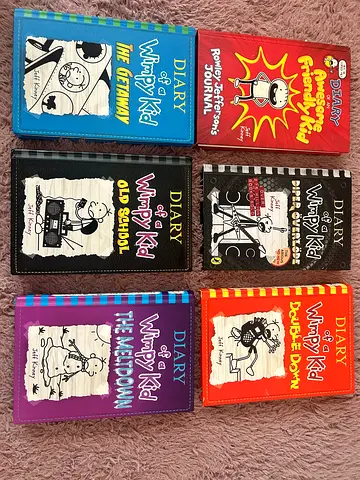 „Diary of a Wimpy Kid” books