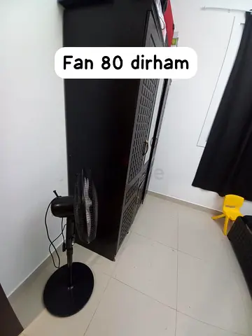 Standing Fan for Sale - 80 Dirhams