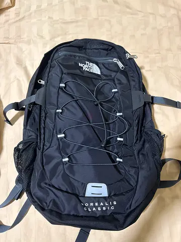 The North Face Classic Black Backpack