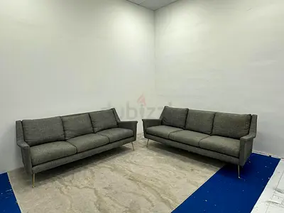 Like new condition west elm 3+3 seater sofa