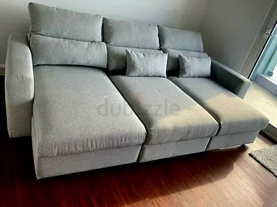 IKEA eskilstuna L shape sofa under storage like a new condition