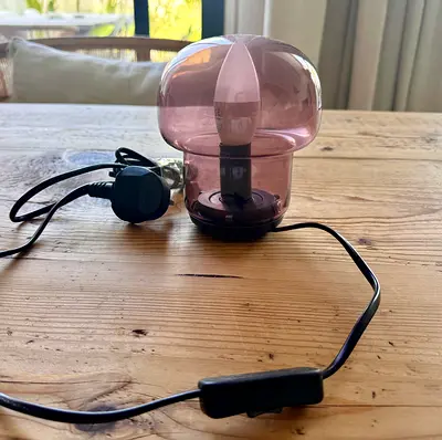 cute purple night lamp