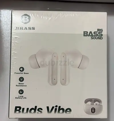 Brass Buds Vibe Wireless Earbuds brand new