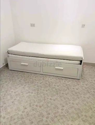 IKEA brimness daybed with 2 big storage drawers and 2 IKEA mattresses.