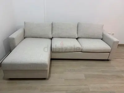 Selling IKEA vimle beige color sofabed with storage