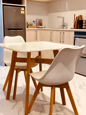 Stylish Dining Table with Chairs