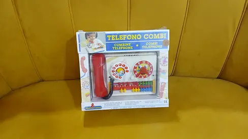 Vintage Phone Toy for Kids