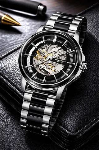 Kenneth Cole Automatic Skeleton Watch