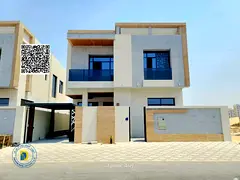 For sale, AL Yasmine Villa, 5 rooms, including electricity and water, super deluxe finishing, freeho