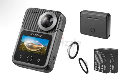 New sealed KanDao QooCam 3 Ultra 360 Action Camera, 8K Waterproof Sports Camera