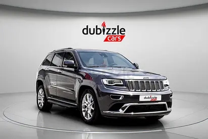 AED 2735/month | 2015 Jeep Grand Cherokee Summit | GCC Specs | Ref#441628