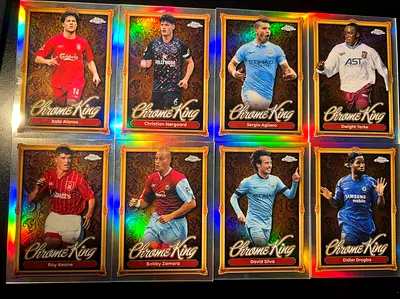 2025-26 Topps Chrome Kings – Pick Your Legend – Pack Fresh (any 5 cards for 85)