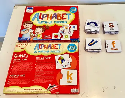 Alphabet Match-Up Puzzle