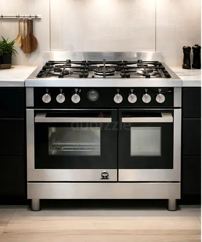 La Germania Dual Oven 5 Burner Top Gas Oven Electric Cooker – 90 cm | Italian Engineering