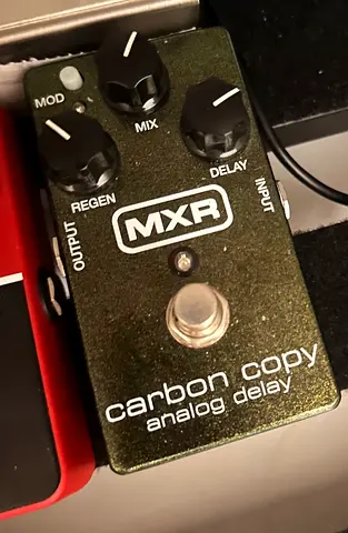Mxr Carbon Copy Delay Pedal