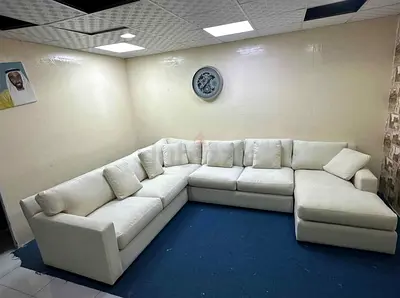 Brand New condition cratebarrel Ushape sofa