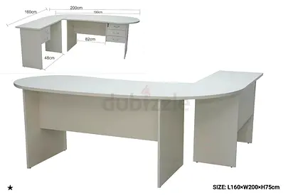 Brand New L shape Office table Available