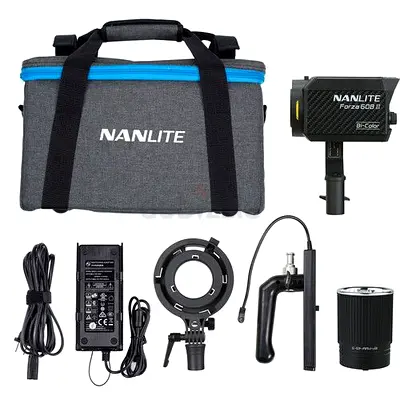 Nanlite Forza60B ii + softbox + Fresnel (Full package)