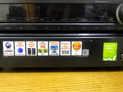 7.2 ONKYO TX NR616 AMPLIFIER