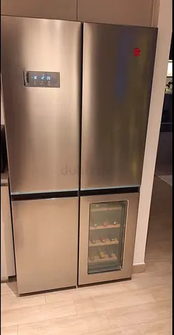 Hoover 755L Cross Door Refrigerator Inverter with Beverage Cooler