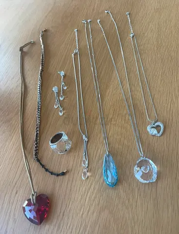 Swarovski Jewelry Bundle – Necklaces, Bracelet, Ring  Earrings – Authentic