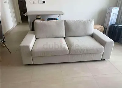 IKEA vimle Two Seater Sofa Bed Beige Good Condition