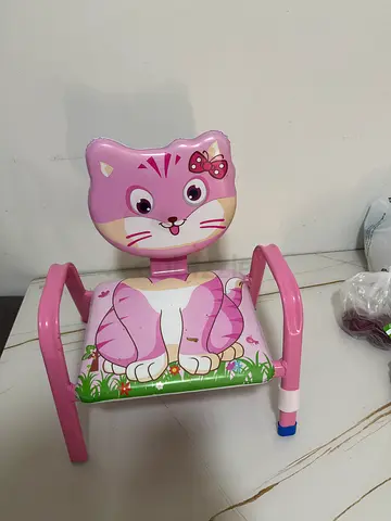 Kids Pink Cat Chair