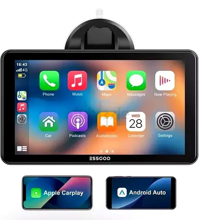 Carplay ESSGOO APPLE Car play Android auto 9 Inch IPS Screen ESSG